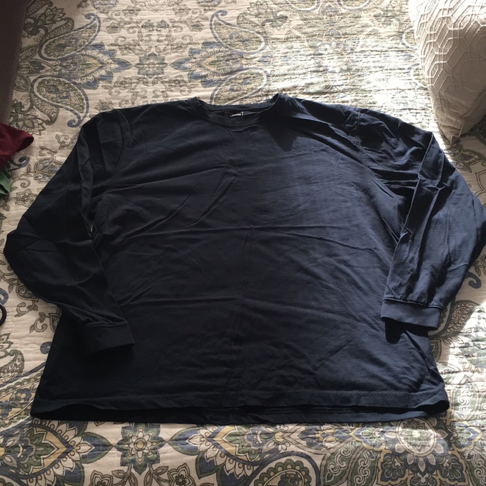 Men’s Navy Blue LS Tee